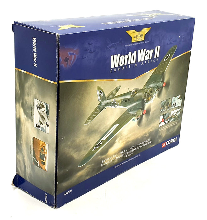 Corgi 1/72 Scale Diecast AA33701 Heinkel HE 111 H-3 Hindenberg Battle Of Britain