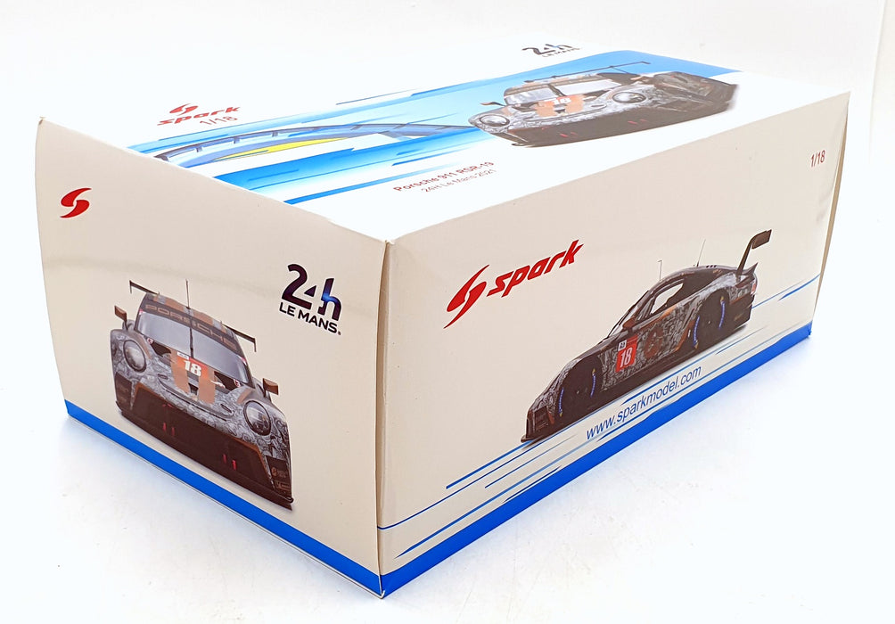 Spark 1/18 Scale Resin 18S701 - Porsche 911 RSR-19 #18 Le Mans 2021