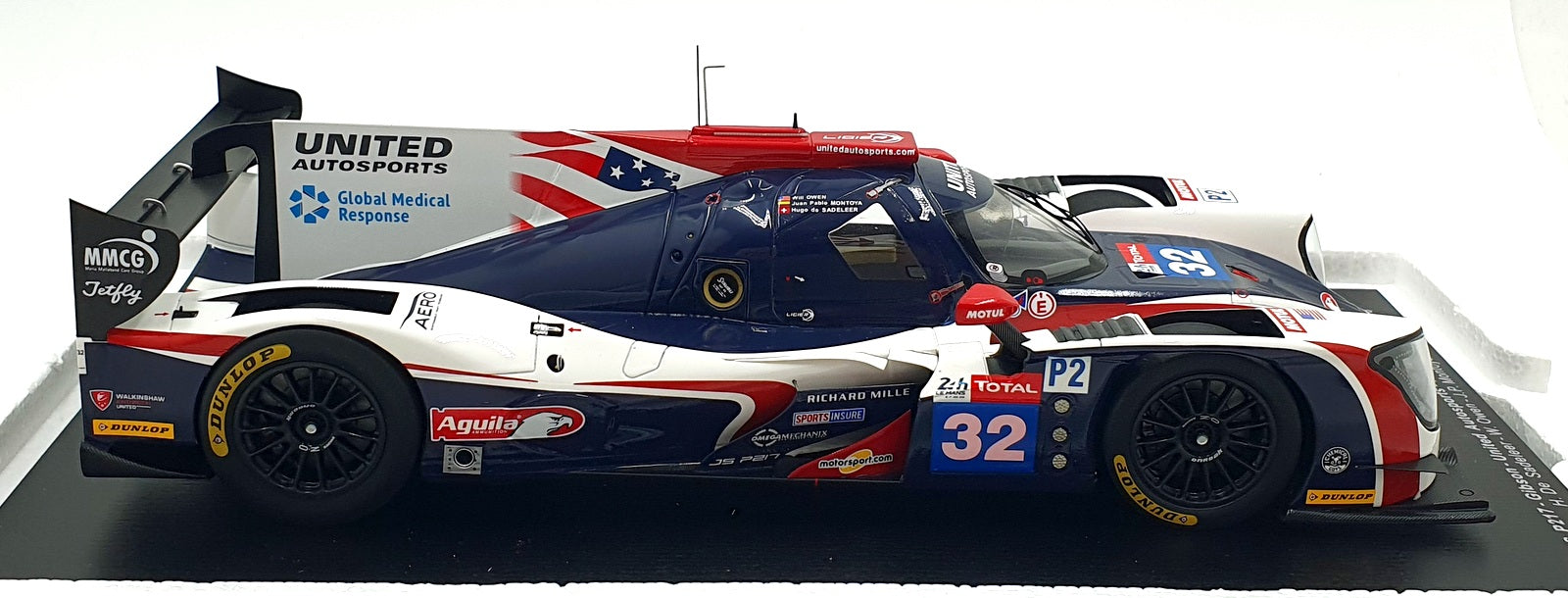 Spark 1/18 Scale Resin 18S401 - Ligier JS P217 Gibson #32 7th Le Mans 2018