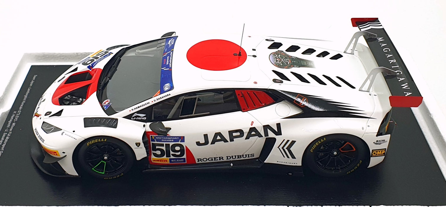 Spark 1/18 Scale Resin 18S529 - Lamborghini Huracan GT3 EVO Japan GT 2019