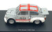 Autoart 1/18 Scale Diecast 72641 - Fiat Abarth 1000 TCR #7 - Grey/Red Stripes