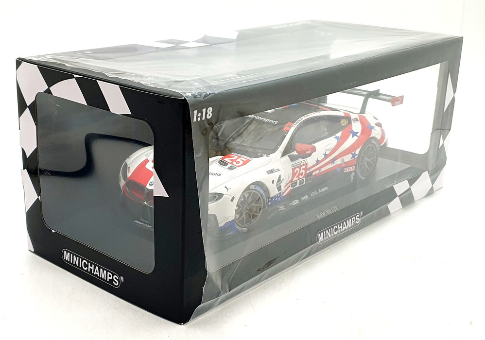 Minichamps 1/18 Scale 155 182995 - BMW M8 GTE RLL Team Watkins G 2018