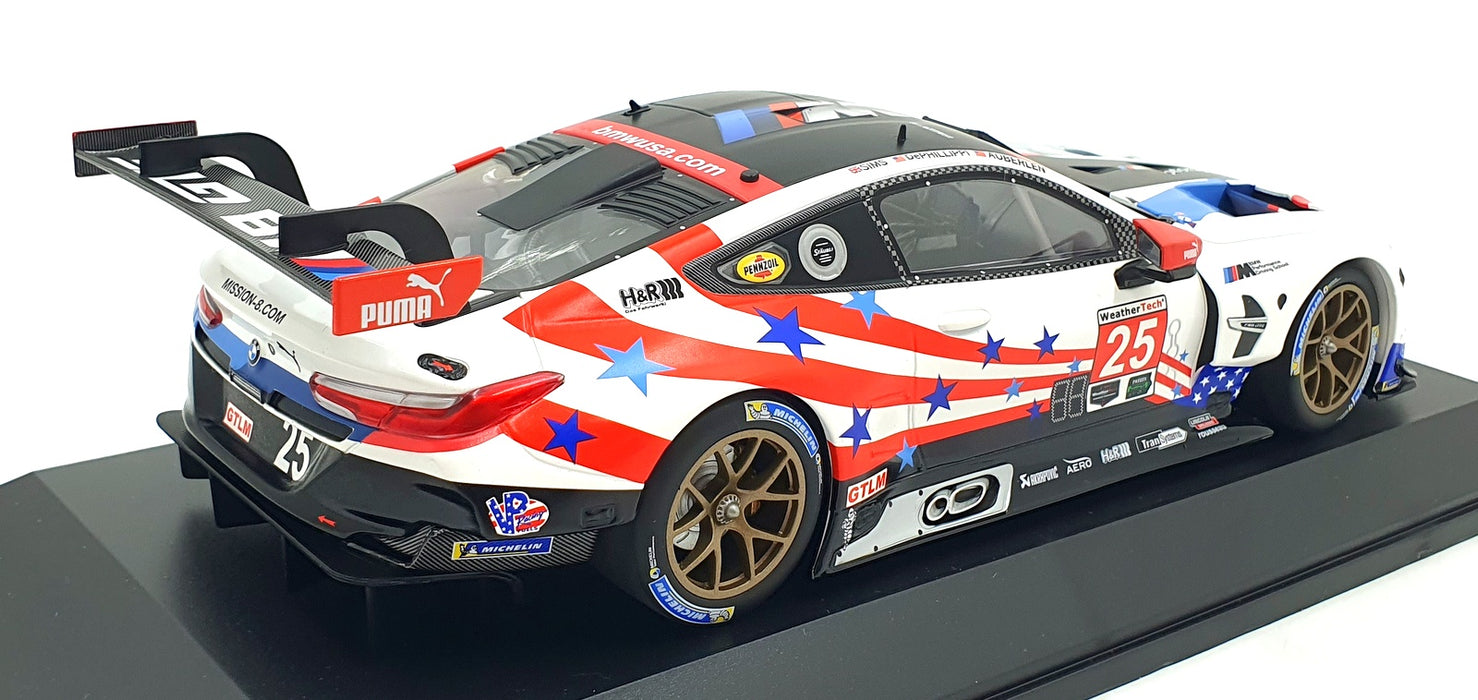 Minichamps 1/18 Scale 155 182995 - BMW M8 GTE RLL Team Watkins G 2018
