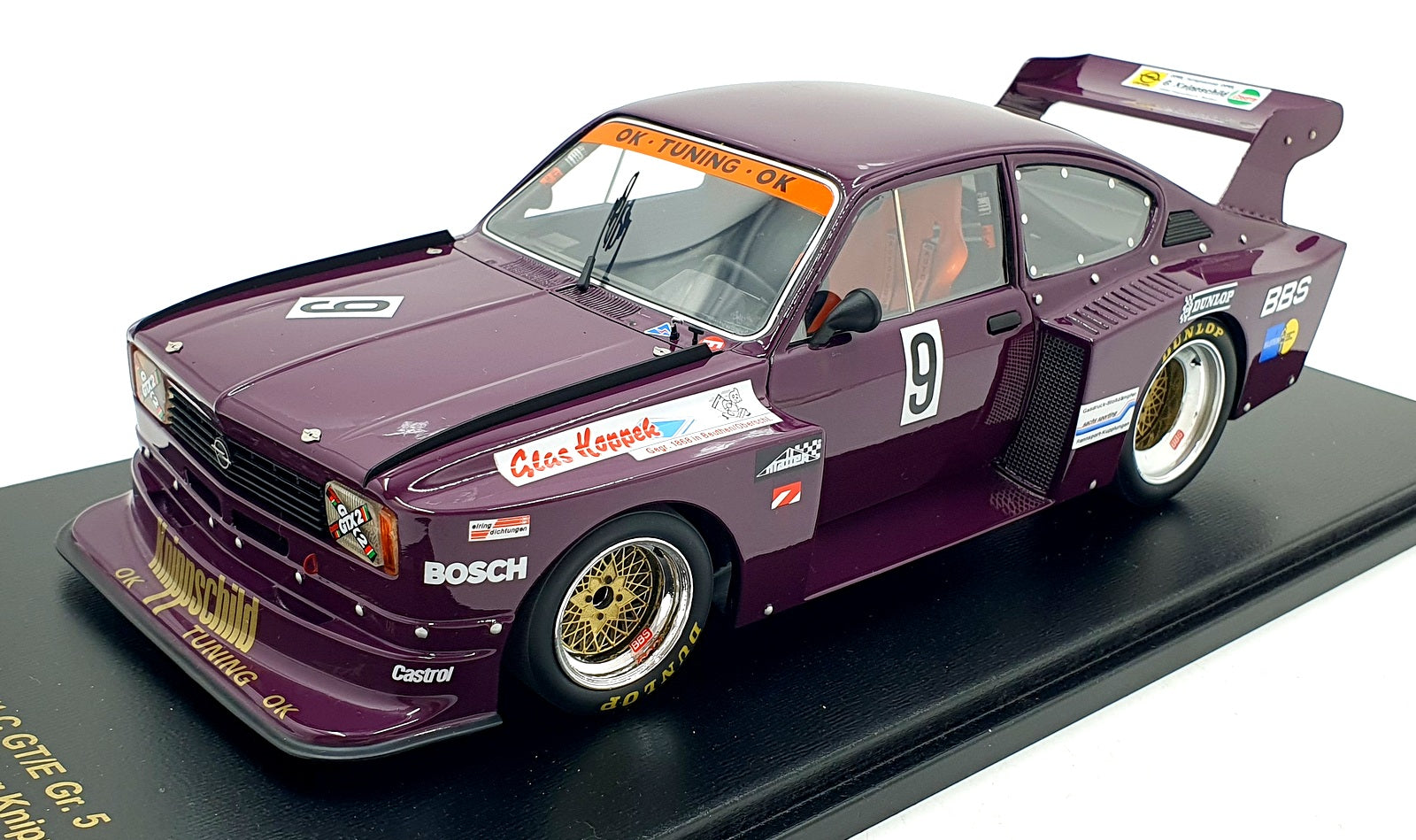 Spark 1/18 Scale Resin RS1812 - Opel Kadett C GT/E Gr.5 DRM Zolder 1981
