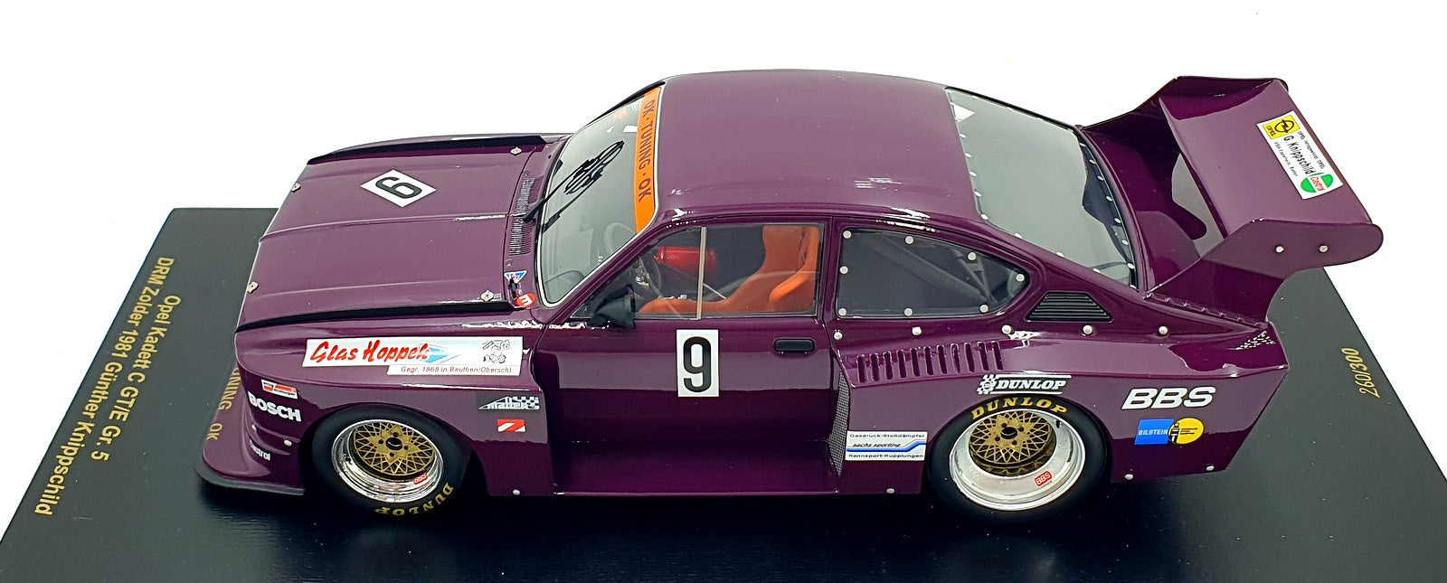 Spark 1/18 Scale Resin RS1812 - Opel Kadett C GT/E Gr.5 DRM Zolder 1981