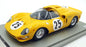 Tecnomodel 1/18 Scale TM18-20E - Ferrari 365 P2 Daytona 1966 #25 - Yellow