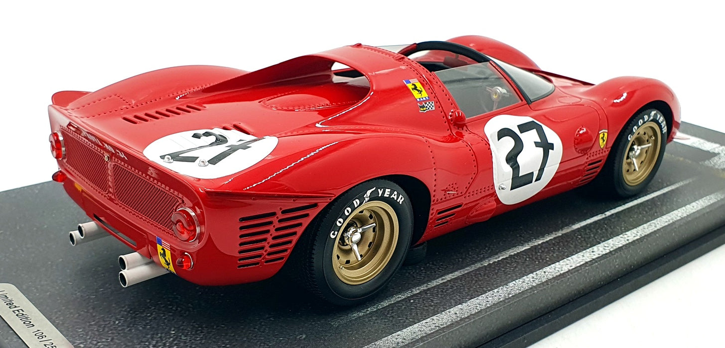 BBR 1/18 Scale Resin BBRC1849A - Ferrari 330 P3 Spyder N.A.R.T Le Mans 1966 #27