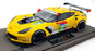 BBR 1/18 Scale Resin P1897 - Chevrolet Corvette C7.R Le Mans 2014 #73 - Yellow
