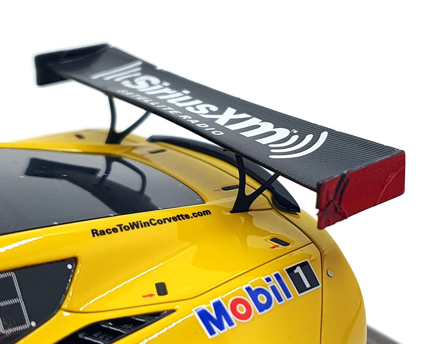 BBR 1/18 Scale Resin P1897 - Chevrolet Corvette C7.R Le Mans 2014 #73 - Yellow