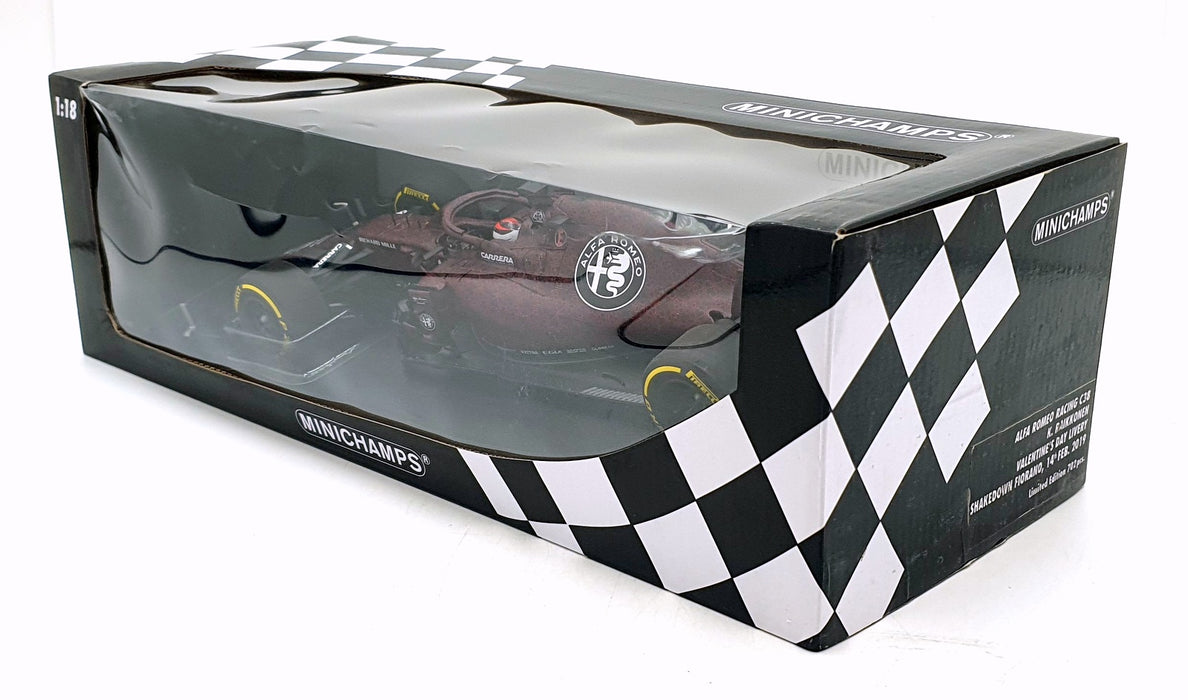 Minichamps 1/18 Scale 110 199907 - F1 Alfa Romeo Racing C38 Valentine's 2019