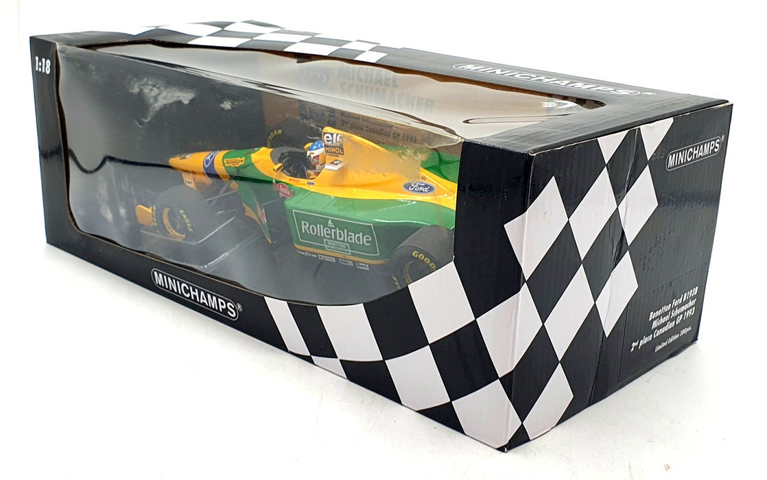 Minichamps 1/18 Scale 510 932505 - F1 Benetton Ford B193B #5 M.Schumacher