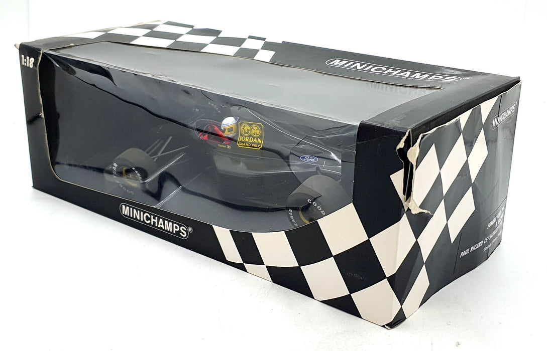 Minichamps 1/18 Scale 110 910199 - F1 Jordan Ford 191 Paul ricard - Black