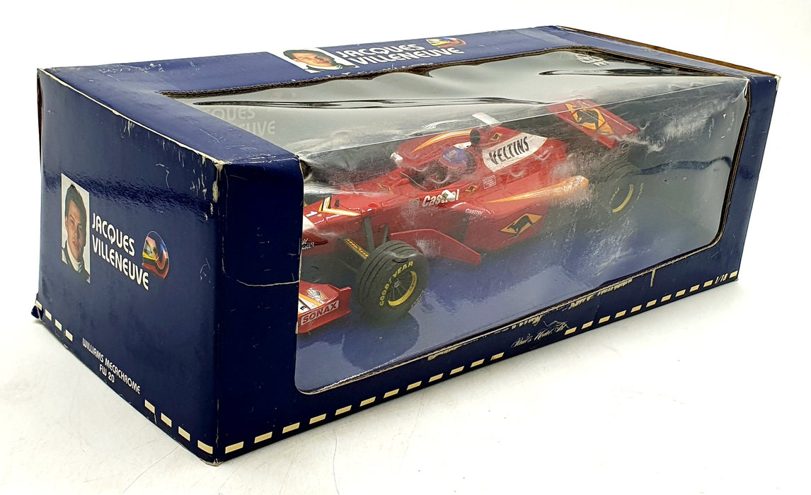 Minichamps 1/18 Scale 180 980001 - Williams FW 20 J Villeneuve #1 Red