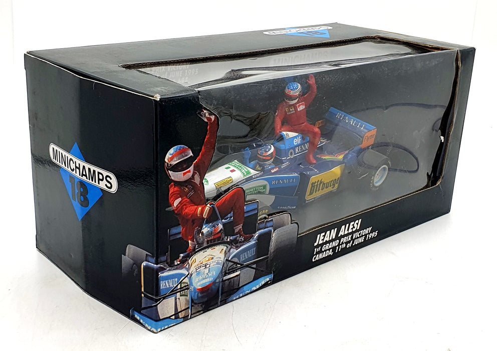 Minichamps 1/18 scale 181 952701 M. Schumacher taxi Jean Alesi 1st victory 95