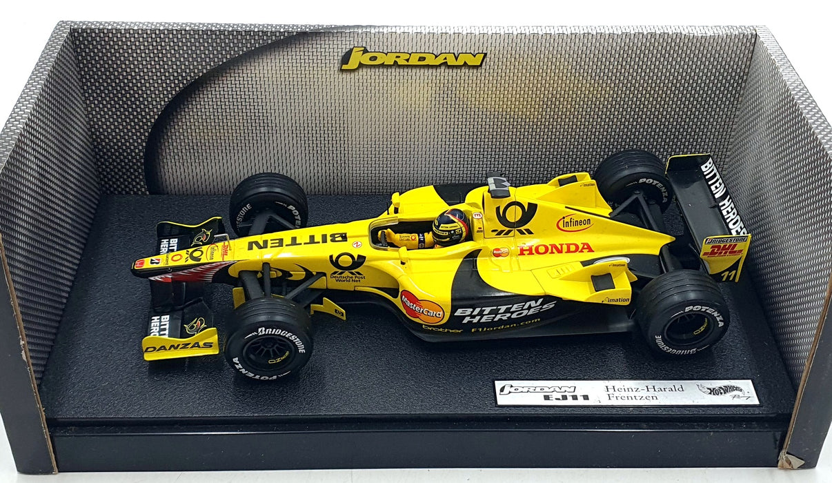 Hot Wheels 1/18 Scale 50196 - Jordan EJ11 Heinz Harald Frentzen F1