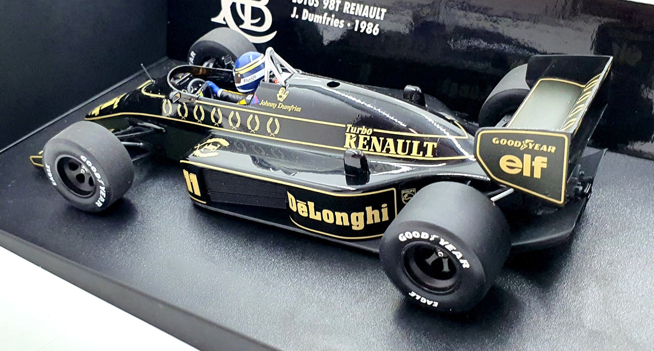 Minichamps 1/18 Scale 180 860011 - Lotus Renault 98T J. Dumfries 1986