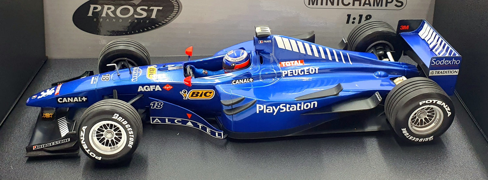 Minichamps 1/18 Scale 180 990018 Prost Peugeot AP02 O. Panis 1999