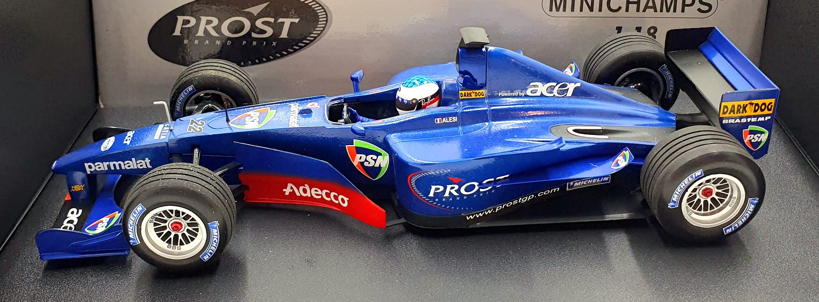 Minichamps 1/18 Scale Diecast 180 010073 - Prost F1 G Mazzacane F1