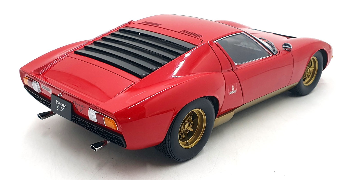 Kyosho 1/12 Scale Diecast 08622R - Lamborghini Miura P400SV - Red