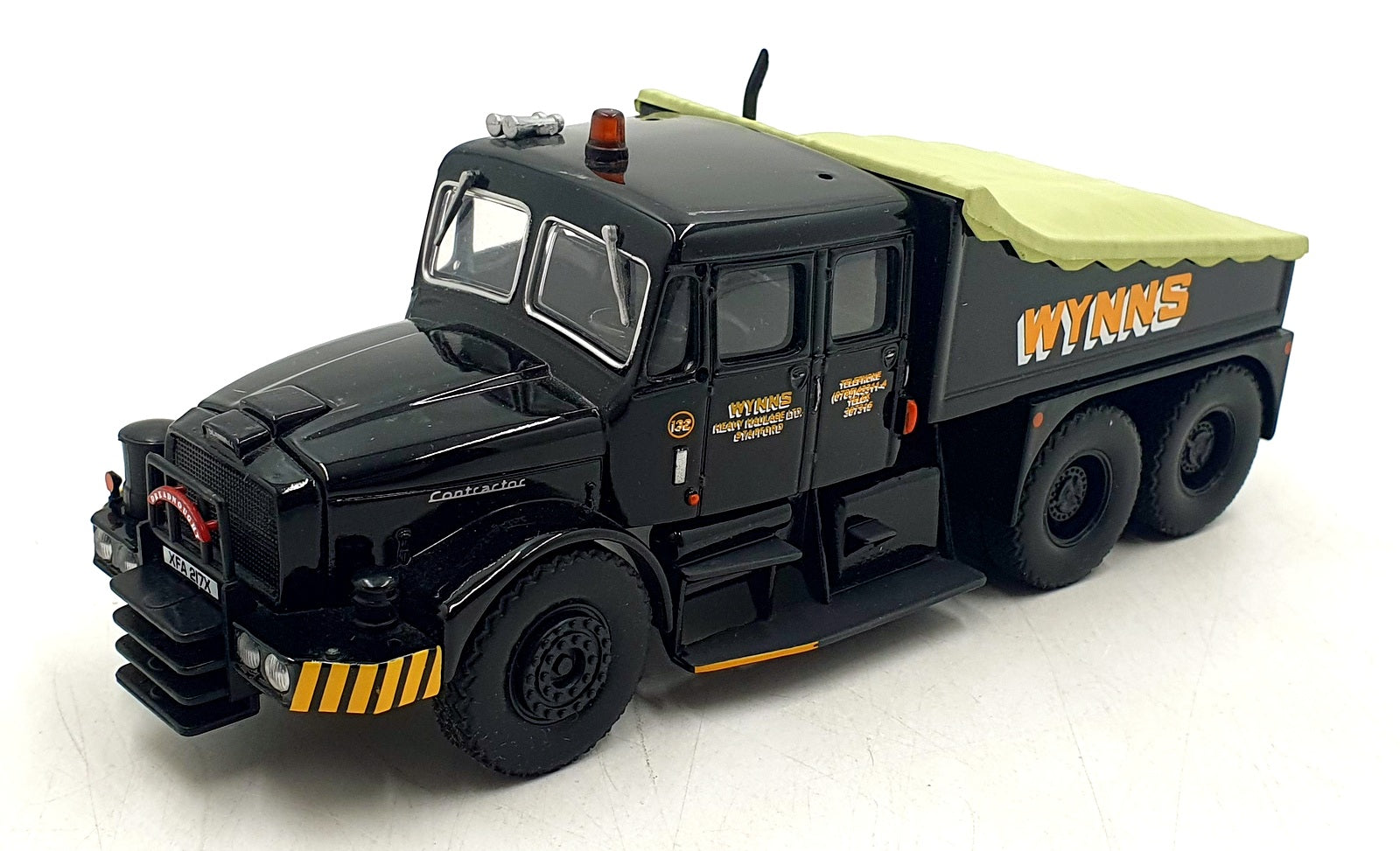 Corgi 1/50 Scale WYNN02 - Scammell Contractor Wynns GEC Black