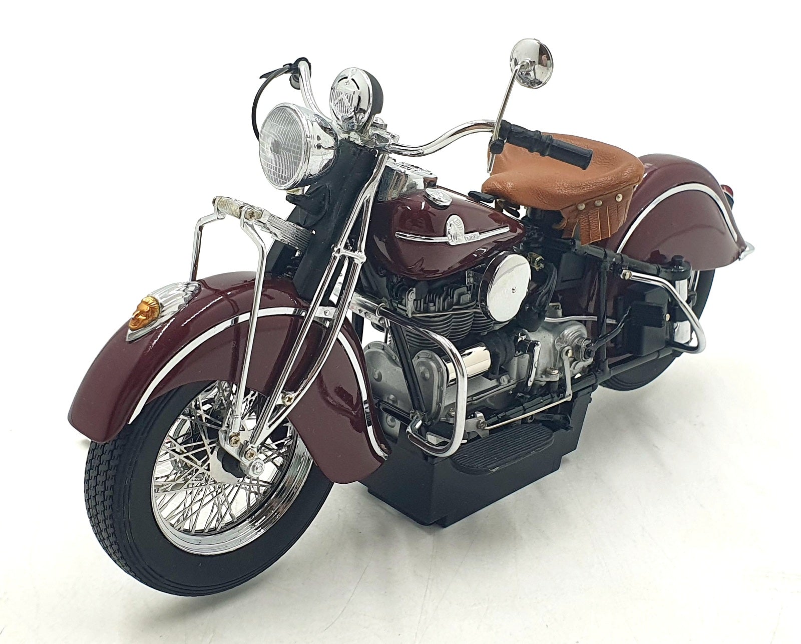 Franklin Mint 1/10 Scale B11UL61 - 1942 Indian M442 Motorcycle