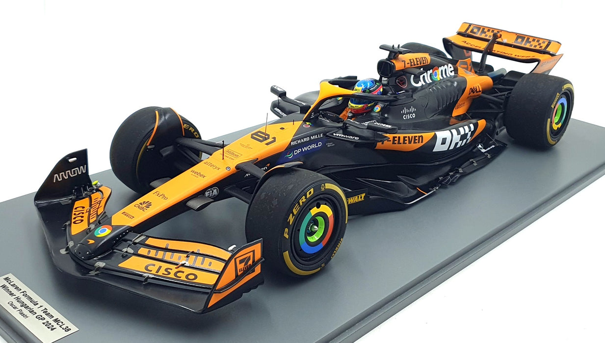 Spark 1/12 Scale 12S051 - McLaren F1 MCL38 Winner Hungary 2024 #81 Piastri