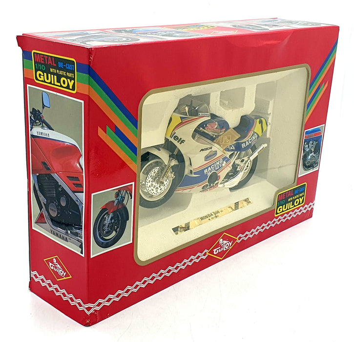 Guiloy 1/10 Scale Diecast 13845 - Honda 500 cc. Motorbike #1 M. Doohan