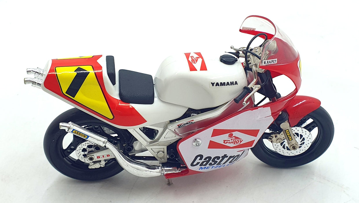 Guiloy 1/10 Scale 13834 - Yamaha 500 cc #1 W.Rainey - Red/White