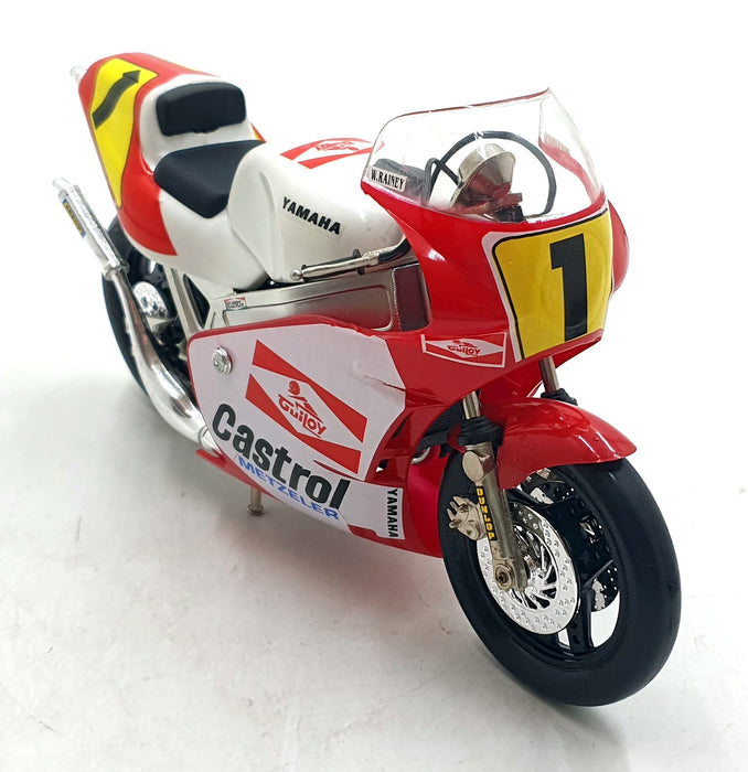 Guiloy 1/10 Scale 13834 - Yamaha 500 cc #1 W.Rainey - Red/White