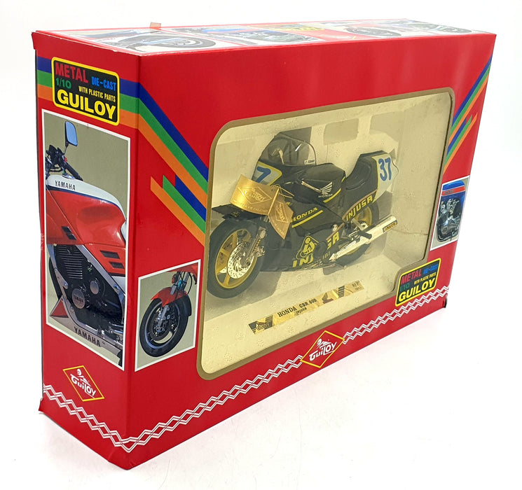Guiloy 1/10 Scale 13855 - Honda CBR. 600 #37 Injusa - Black