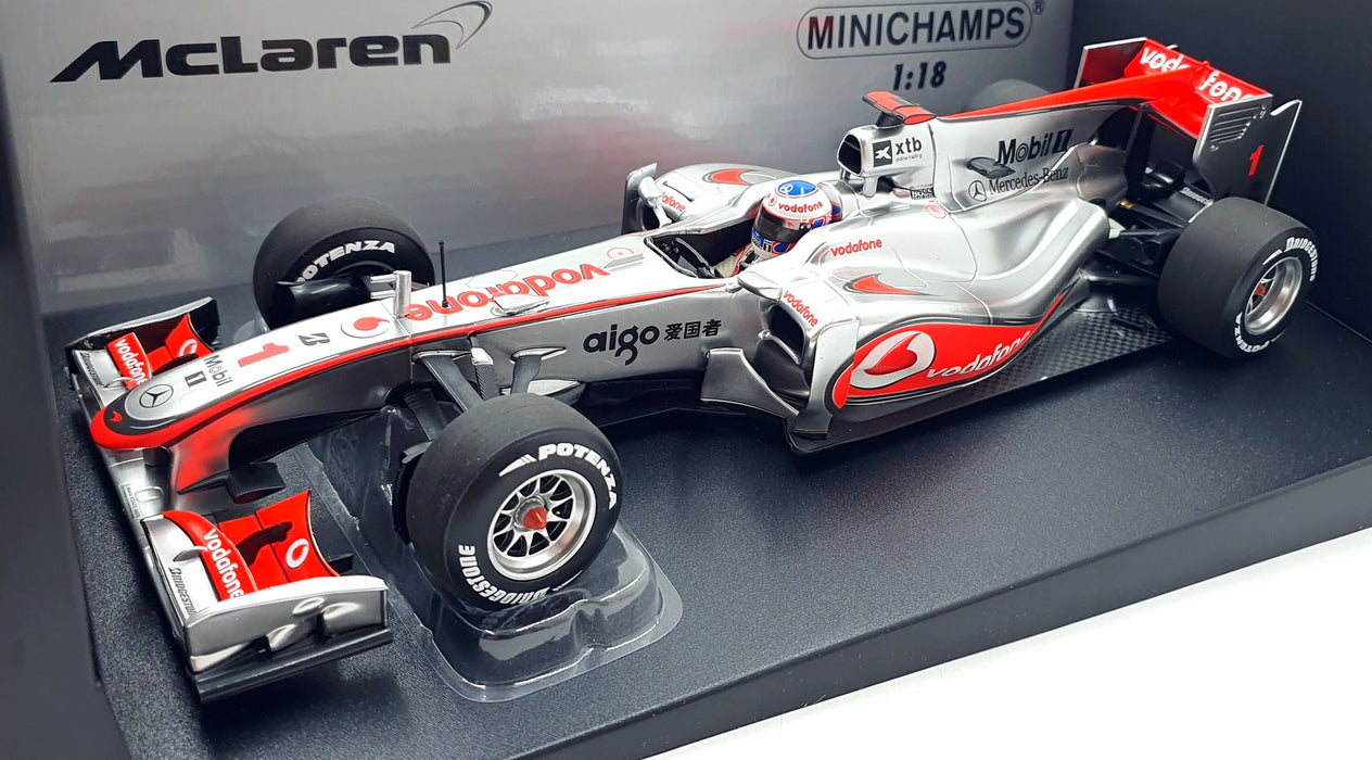 Minichamps 1/18 Scale 530 101801 - McLaren Mercedes MP4-25 Button 2010