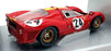 Universal Hobbies 1/18 Scale 35391 - Ferrari 330 P4 Le Mans 1967 #24 - Red