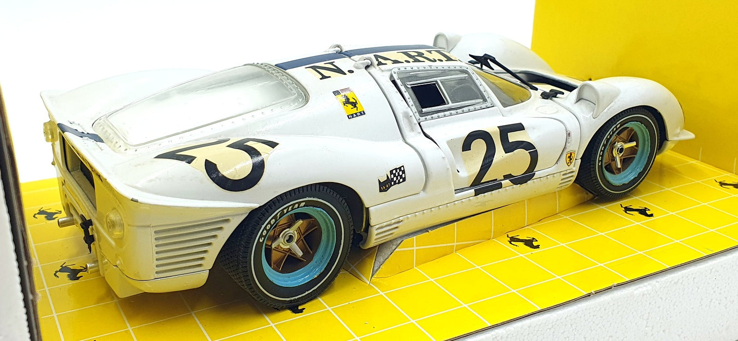Revell 1/18 Scale Diecast 48831 - Ferrari 412 P #25 N.A.R.T Le Mans 1967 White