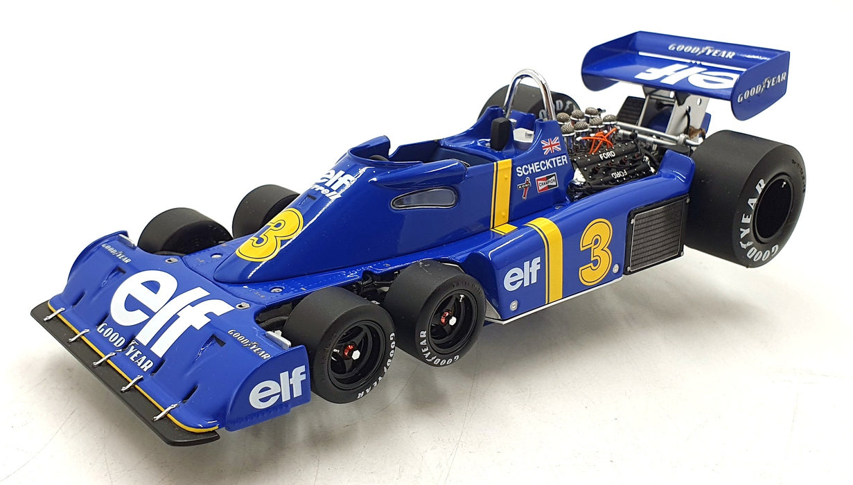 Exoto 1/18 Scale Diecast 97040 - Tyrrell Ford P34 6 Wheeler F1 J.Scheckter #3