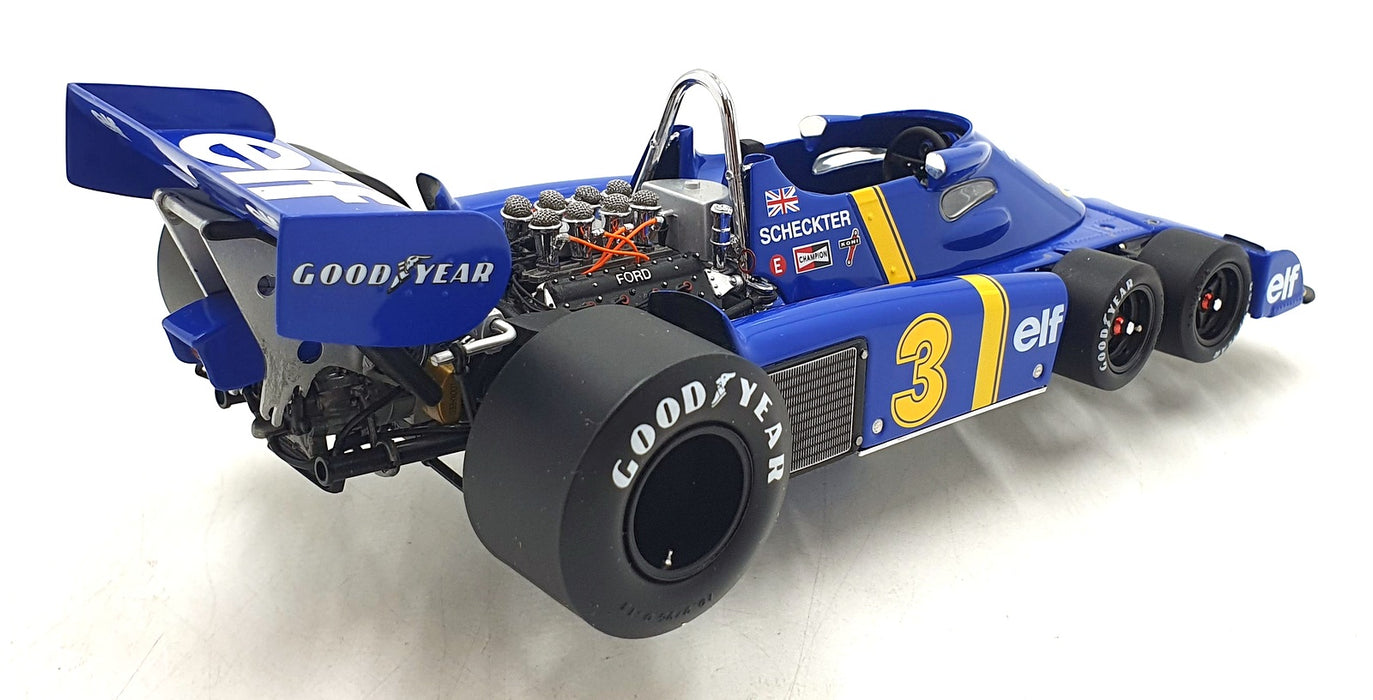 Exoto 1/18 Scale Diecast 97040 - Tyrrell Ford P34 6 Wheeler F1 J.Scheckter #3