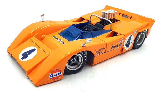 GMP 1/18 scale Diecast 12021 - McLaren M8A #4 B.McLaren Gulf - Orange
