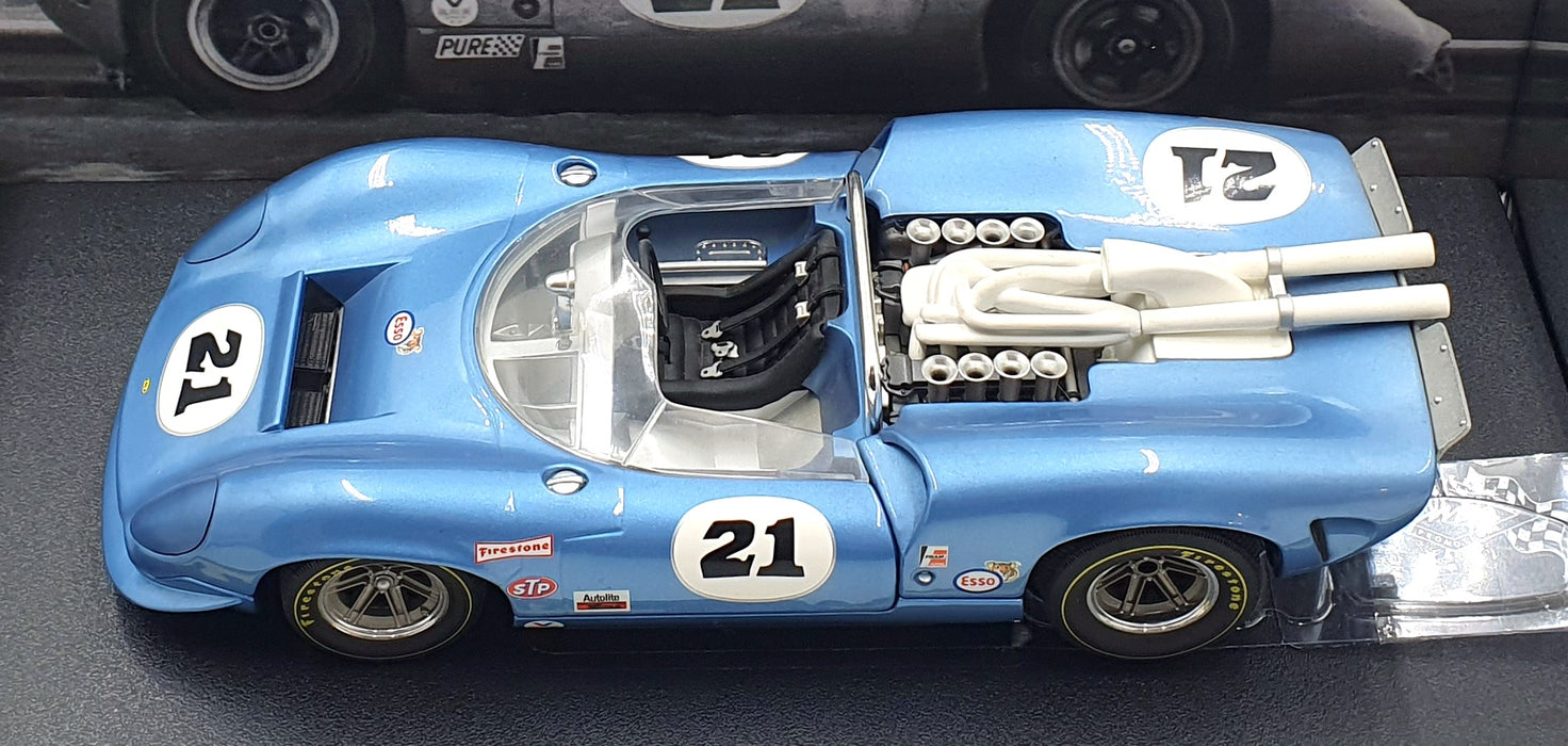 GMP 1/18 scale Diecast 12006M - 1968 Mario Andretti #21 T70 Lola Spyder