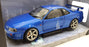 Solido 1/18 Scale Diecast S1804306 - Nissan Skyline R34 GTR Nismo Bayisde Blue