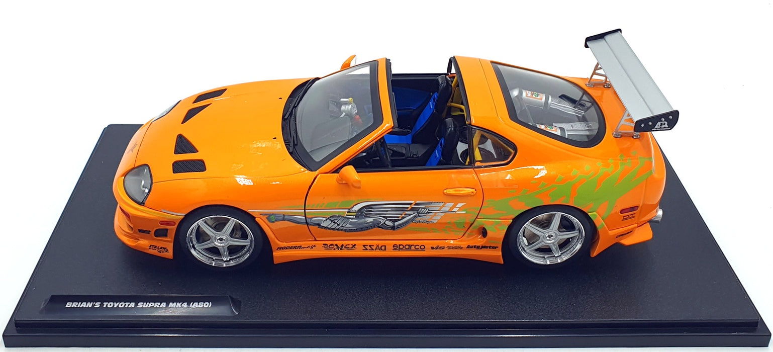 Solido 1/18 Scale S1807609A - Toyota Supra MK4 Fast And Furious Brian Orange