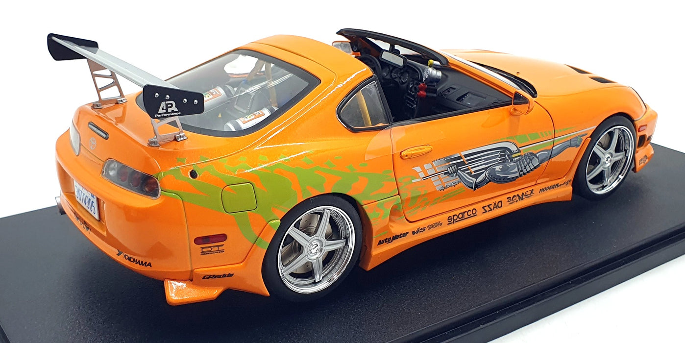 Solido 1/18 Scale S1807609A - Toyota Supra MK4 Fast And Furious Brian Orange