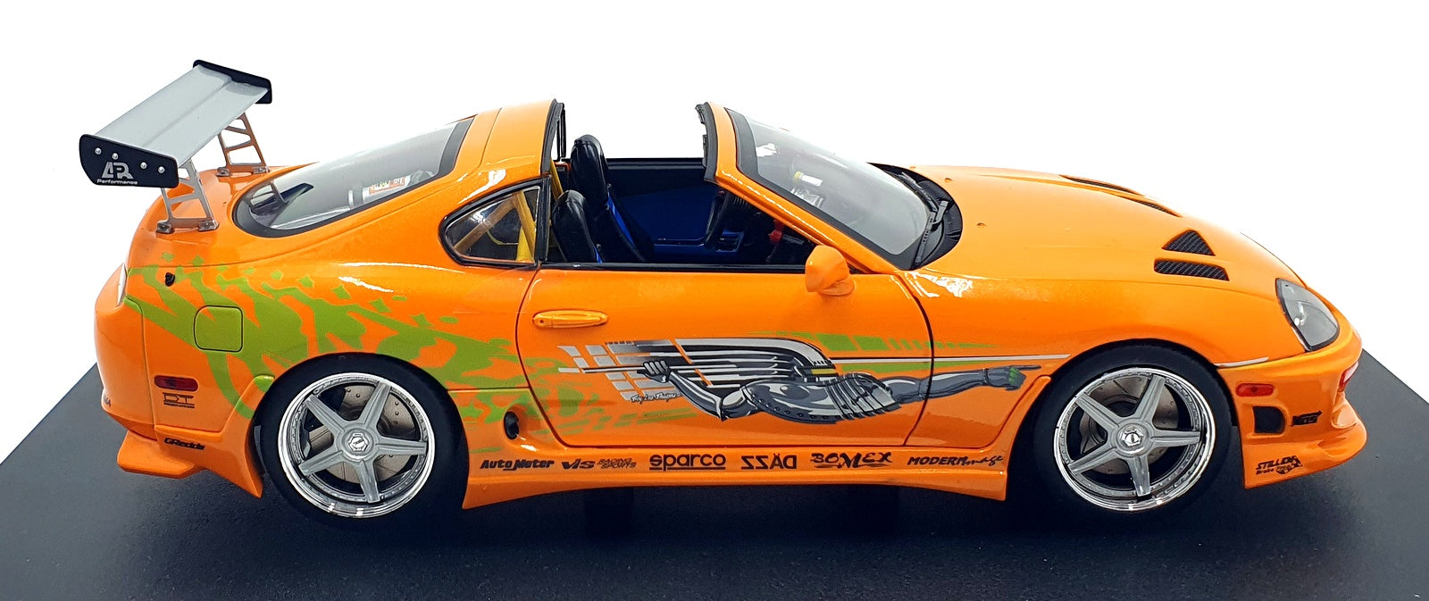 Solido 1/18 Scale S1807609A - Toyota Supra MK4 Fast And Furious Brian Orange