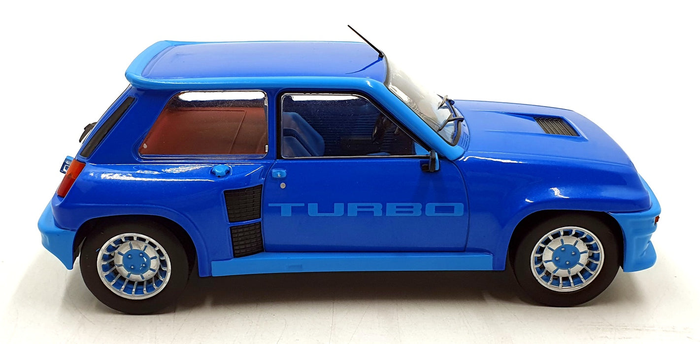Ixo 1/18 Scale Diecast 18CMC005 - 1981 Renault 5 Turbo 1 - Blue
