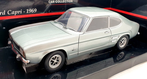 Minichamps 1/18 Scale Diecast 150 089002 - Ford Capri 1969 - Metallic Blue