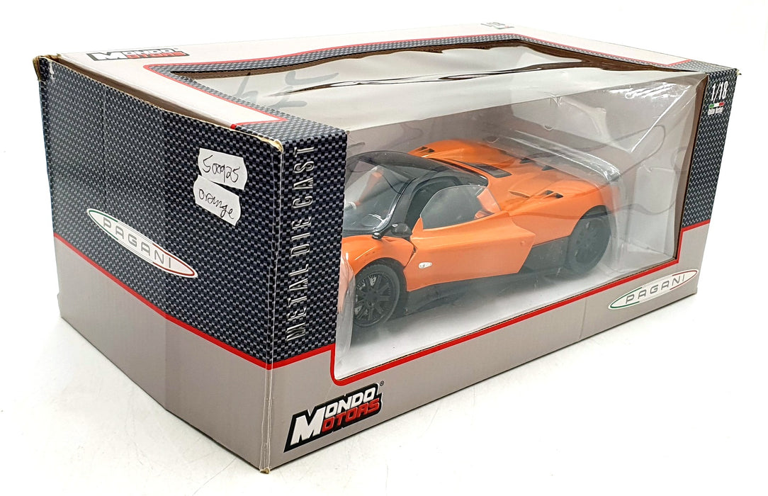 Mondo 1/18 Scale Diecast 500925 - Pagani Zonda F - Orange black