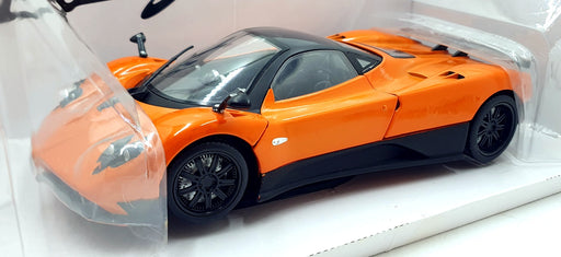 Mondo 1/18 Scale Diecast 500925 - Pagani Zonda F - Orange black