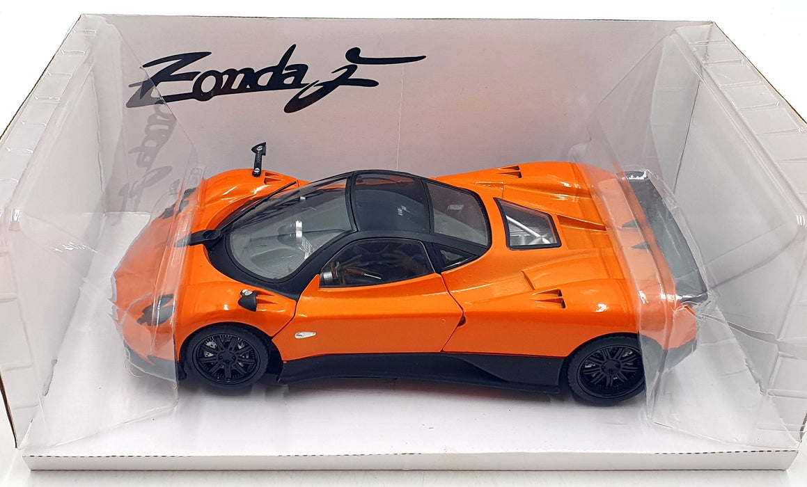 Mondo 1/18 Scale Diecast 500925 - Pagani Zonda F - Orange black