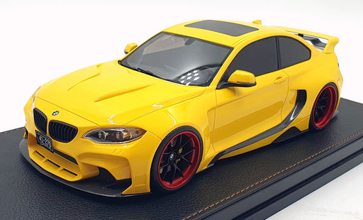 GLM 1/18 Scale GLM188012 - BMW M235i Darwin Pro MTC Black Sails Yellow