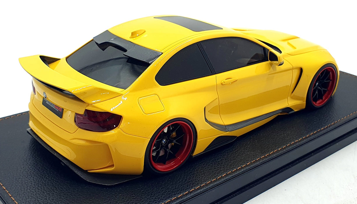 GLM 1/18 Scale GLM188012 - BMW M235i Darwin Pro MTC Black Sails Yellow
