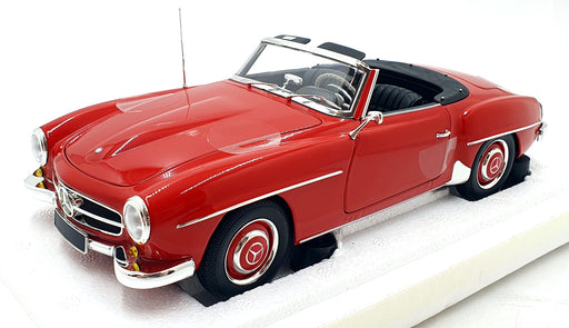 Minichamps 1/18 Scale Diecast 100 037032 - Mercedes-Benz 190 SL 1955 - Red