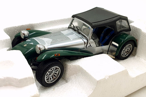 Kyosho 1/18 scale Diecast 7020 - Caterham Super Seven Clam Shell Wing Green